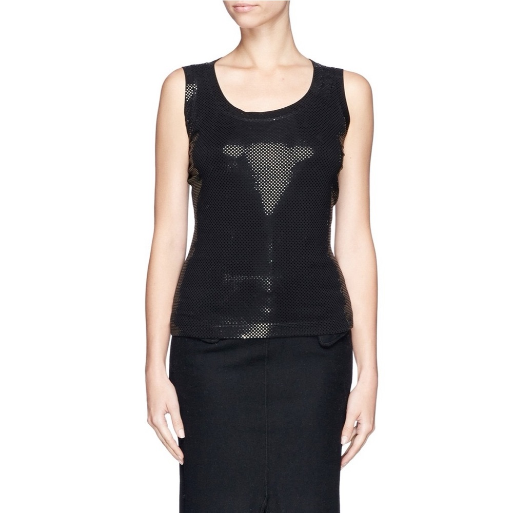 St. John Micro Square Sequin Tank Top - image 3